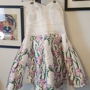 Strapless heart shaped sun dress